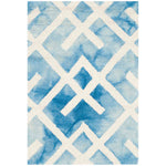 Safavieh Dip Dye 677 Rug, DDY677 - Blue / Ivory