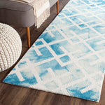 Safavieh Dip Dye 677 Rug, DDY677 - Blue / Ivory