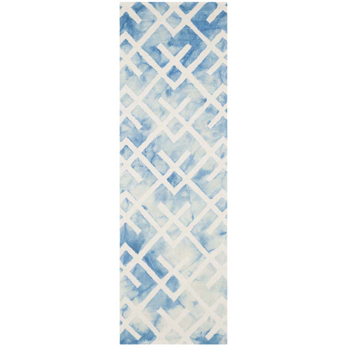 Safavieh Dip Dye 677 Rug, DDY677 - Blue / Ivory