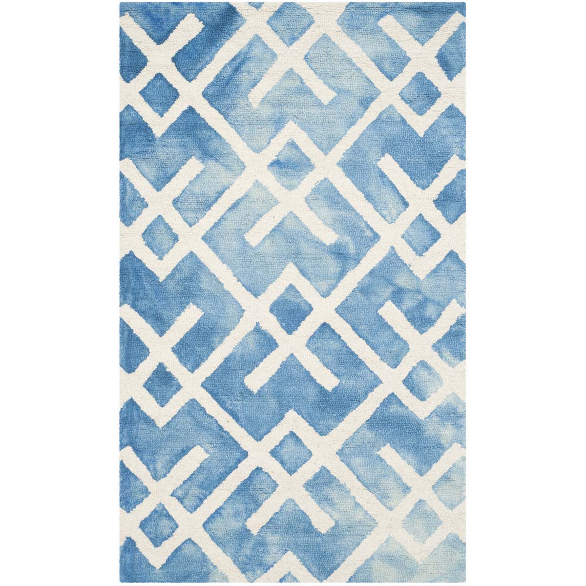 Safavieh Dip Dye 677 Rug, DDY677 - Blue / Ivory