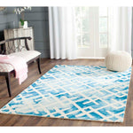 Safavieh Dip Dye 677 Rug, DDY677 - Blue / Ivory