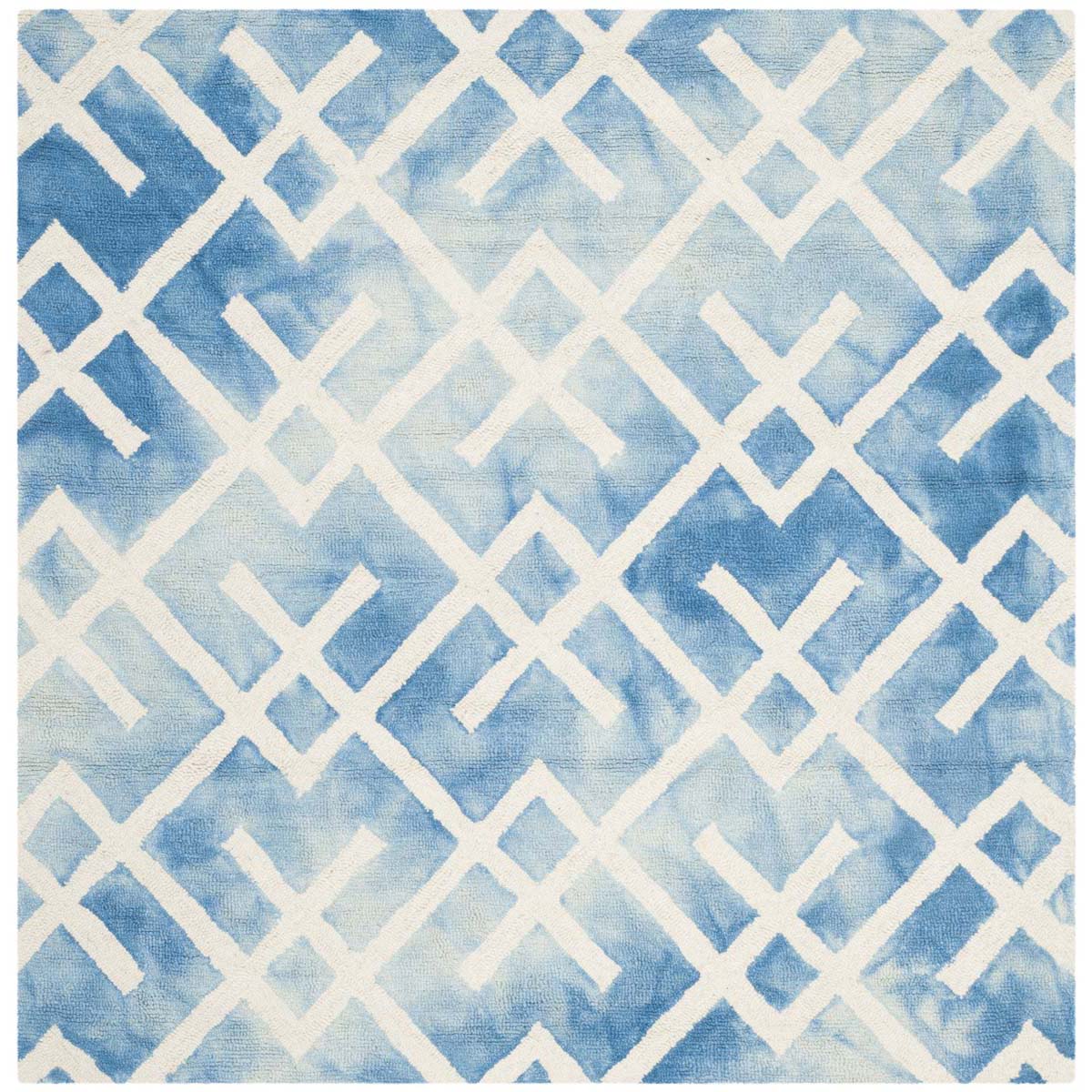 Safavieh Dip Dye 677 Rug, DDY677 - Blue / Ivory