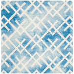 Safavieh Dip Dye 677 Rug, DDY677 - Blue / Ivory