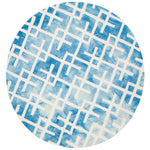 Safavieh Dip Dye 677 Rug, DDY677 - Blue / Ivory