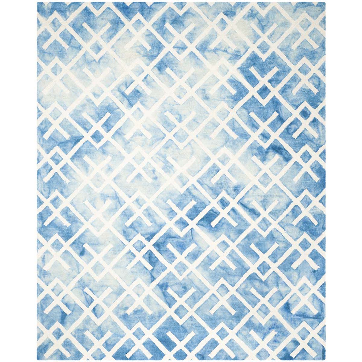 Safavieh Dip Dye 677 Rug, DDY677 - Blue / Ivory