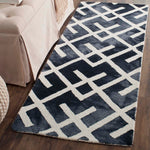 Safavieh Dip Dye 677 Rug, DDY677 - Graphite / Ivory