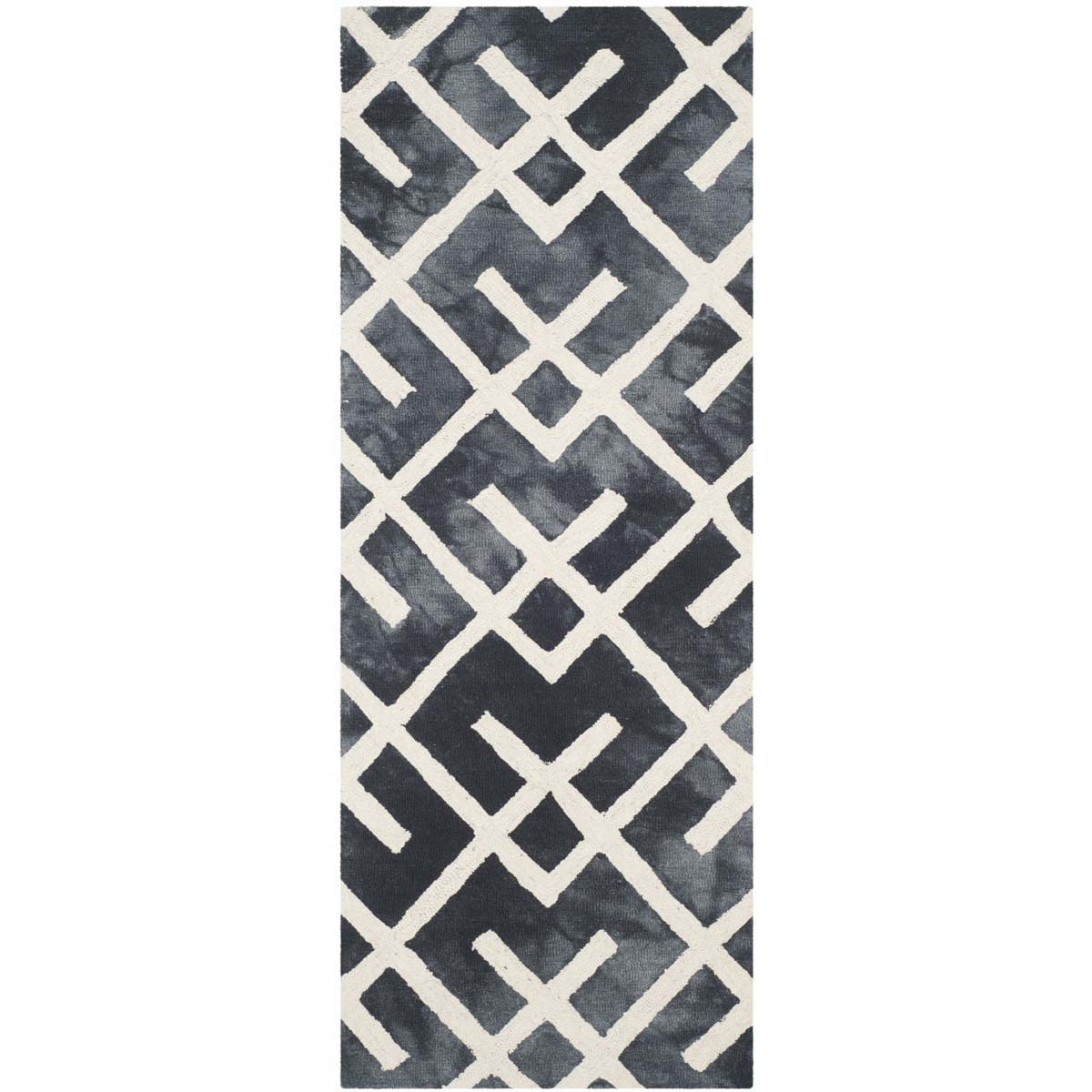 Safavieh Dip Dye 677 Rug, DDY677 - Graphite / Ivory