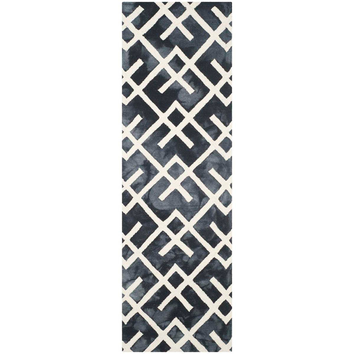 Safavieh Dip Dye 677 Rug, DDY677 - Graphite / Ivory