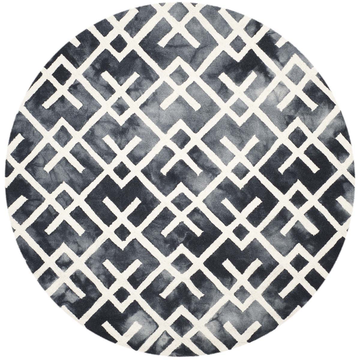 Safavieh Dip Dye 677 Rug, DDY677 - Graphite / Ivory