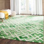 Safavieh Dip Dye 677 Rug, DDY677 - Green / Ivory