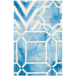 Safavieh Dip Dye 678 Rug, DDY678 - Blue / Ivory