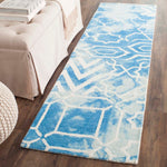 Safavieh Dip Dye 678 Rug, DDY678 - Blue / Ivory