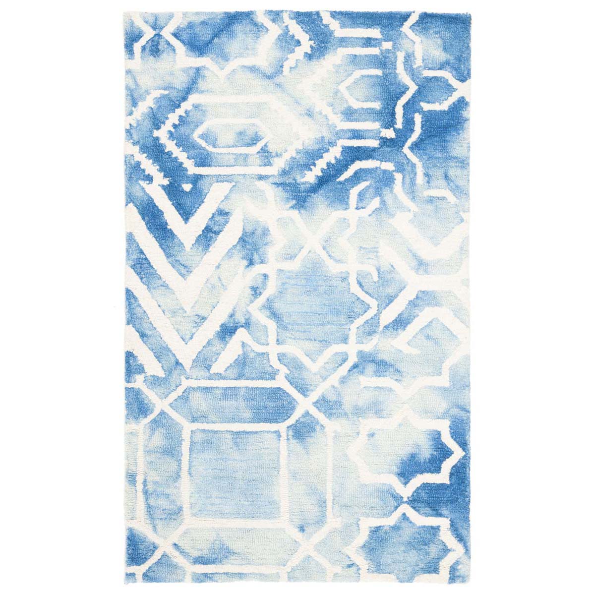 Safavieh Dip Dye 678 Rug, DDY678 - Blue / Ivory