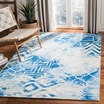 Safavieh Dip Dye 678 Rug, DDY678 - Blue / Ivory