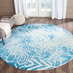 Safavieh Dip Dye 678 Rug, DDY678 - Blue / Ivory