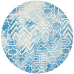 Safavieh Dip Dye 678 Rug, DDY678 - Blue / Ivory