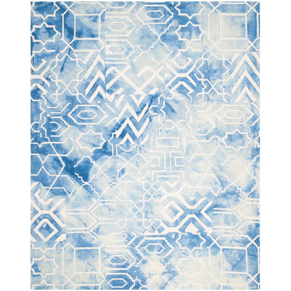 Safavieh Dip Dye 678 Rug, DDY678 - Blue / Ivory