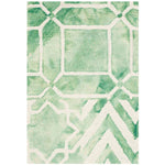 Safavieh Dip Dye 678 Rug, DDY678 - Green / Ivory