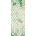 Safavieh Dip Dye 678 Rug, DDY678 - Green / Ivory