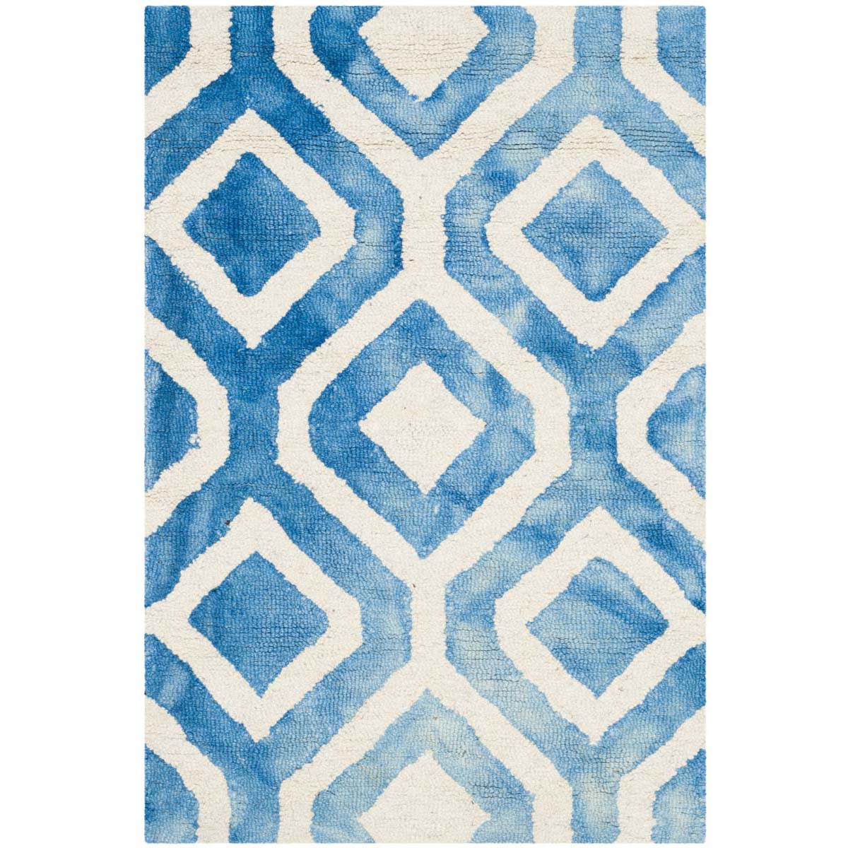 Safavieh Dip Dye 679 Rug, DDY679 - Ivory / Blue