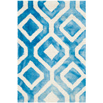 Safavieh Dip Dye 679 Rug, DDY679 - Ivory / Blue