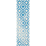 Safavieh Dip Dye 679 Rug, DDY679 - Ivory / Blue