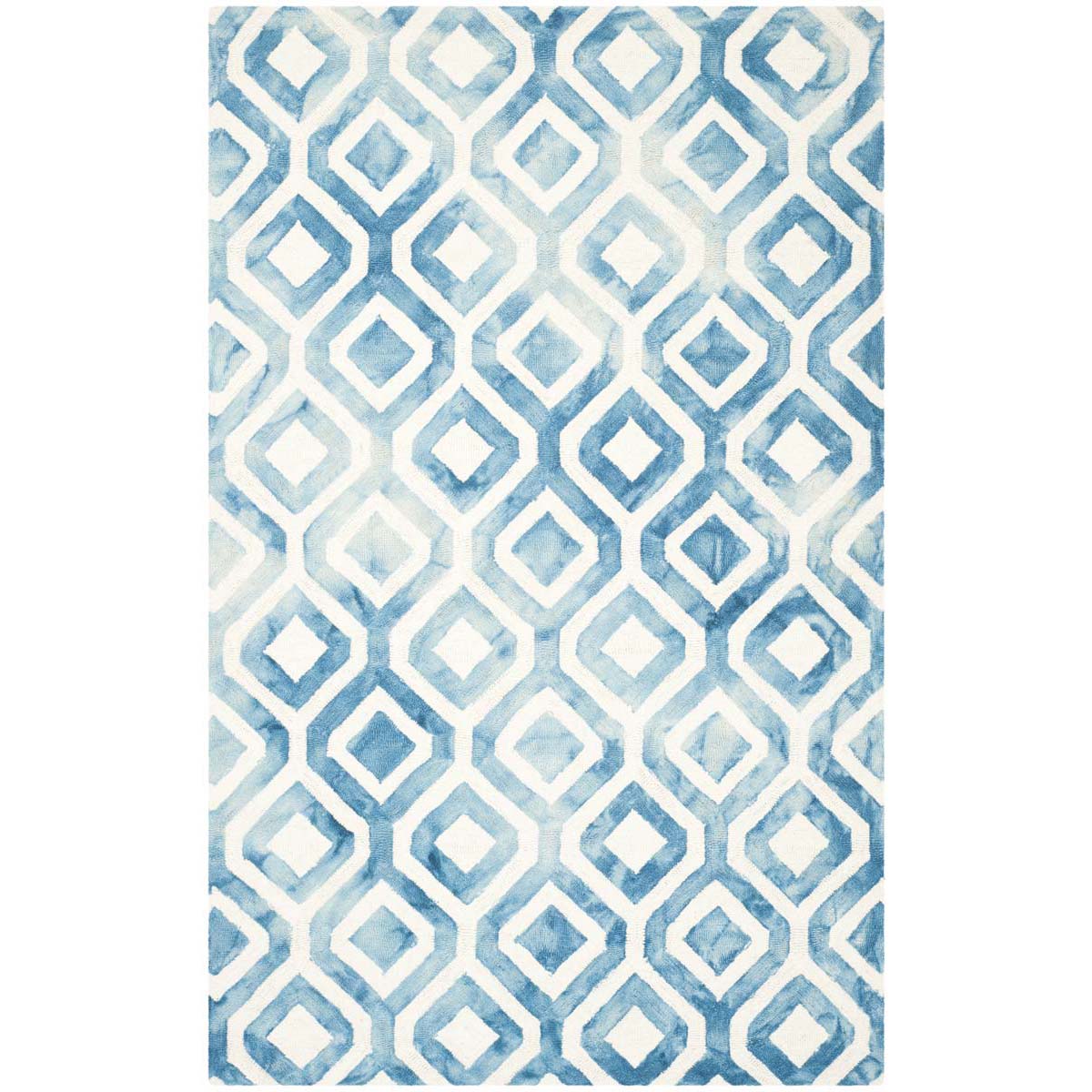 Safavieh Dip Dye 679 Rug, DDY679 - Ivory / Blue