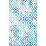 Safavieh Dip Dye 679 Rug, DDY679 - Ivory / Blue