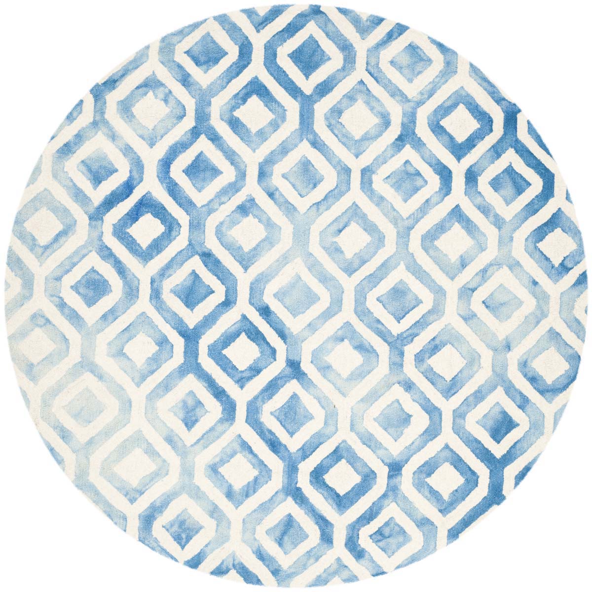 Safavieh Dip Dye 679 Rug, DDY679 - Ivory / Blue