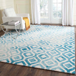 Safavieh Dip Dye 679 Rug, DDY679 - Ivory / Blue