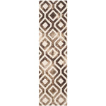 Safavieh Dip Dye 679 Rug, DDY679 - Ivory / Chocolate