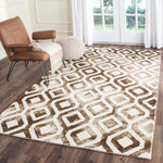 Safavieh Dip Dye 679 Rug, DDY679 - Ivory / Chocolate