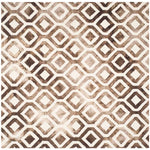 Safavieh Dip Dye 679 Rug, DDY679 - Ivory / Chocolate