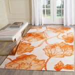 Safavieh Dip Dye 683 Rug, DDY683 - Ivory / Orange