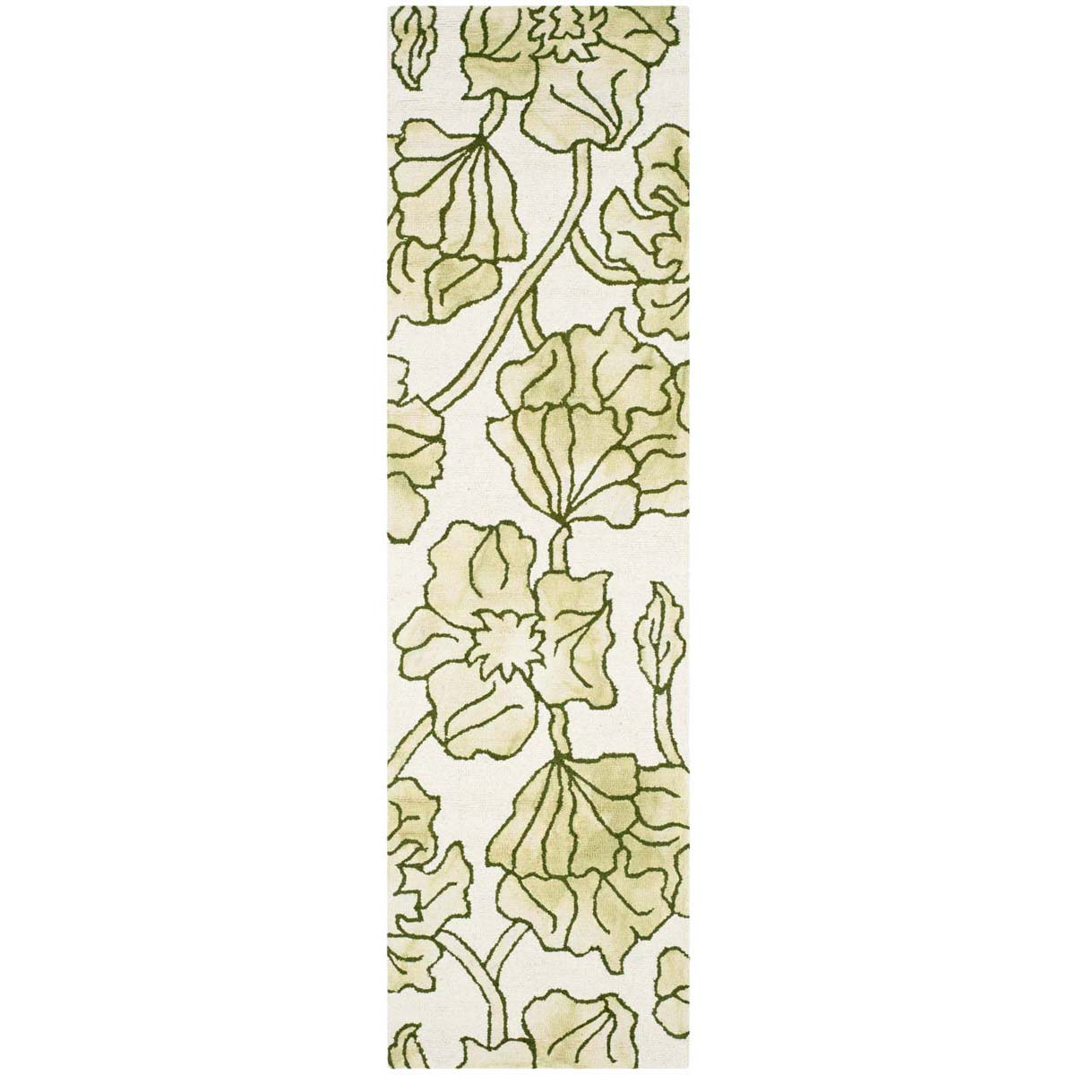 Safavieh Dip Dye 683 Rug, DDY683 - Ivory / Light Green