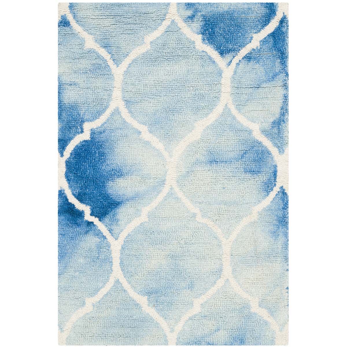 Safavieh Dip Dye 685 Rug, DDY685 - Blue / Ivory