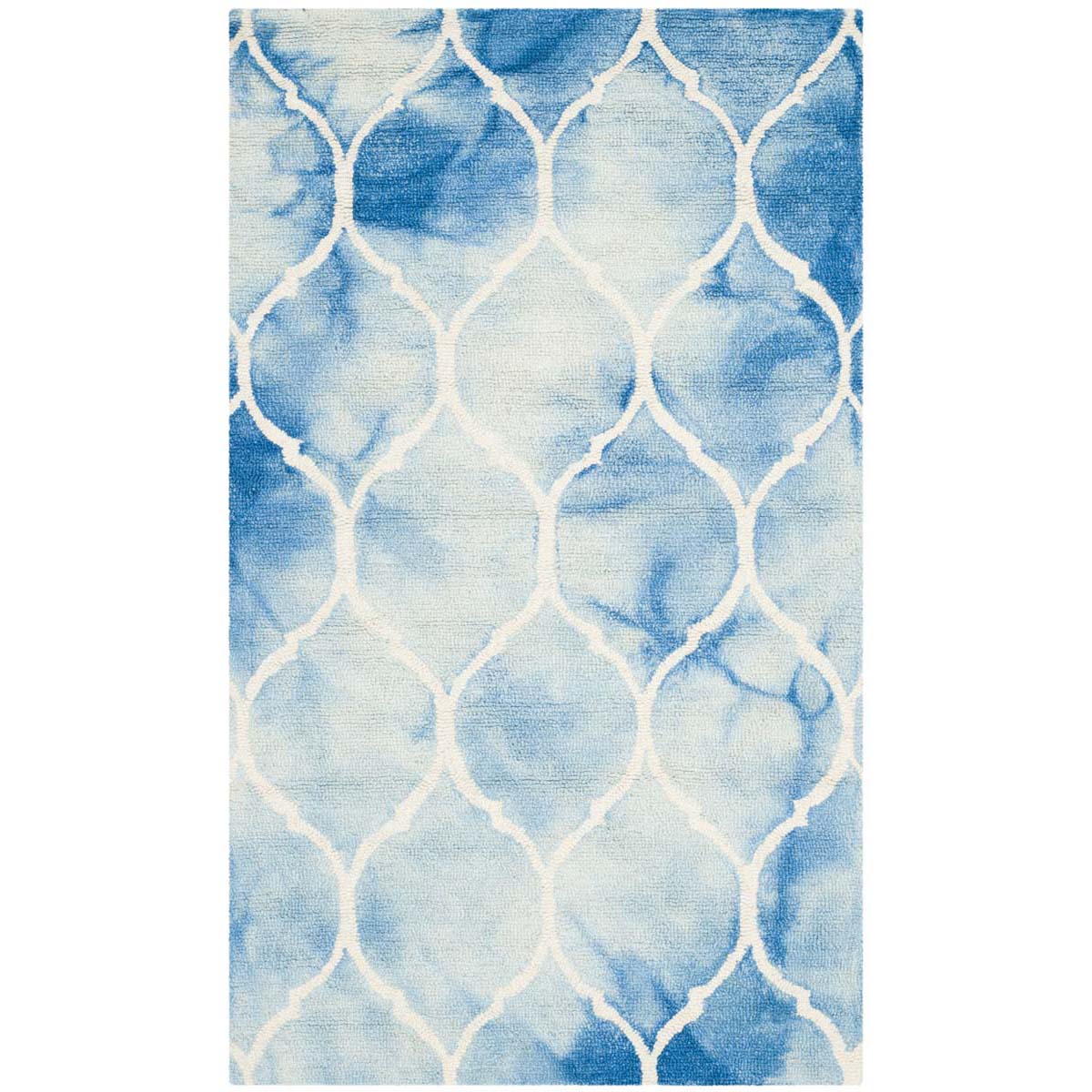 Safavieh Dip Dye 685 Rug, DDY685 - Blue / Ivory