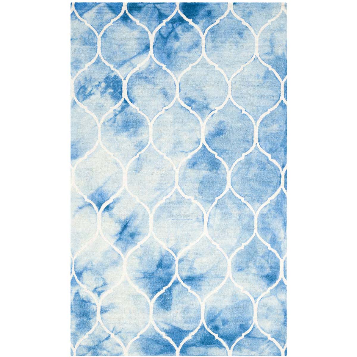 Safavieh Dip Dye 685 Rug, DDY685 - Blue / Ivory