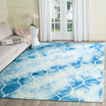 Safavieh Dip Dye 685 Rug, DDY685 - Blue / Ivory