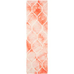 Safavieh Dip Dye 685 Rug, DDY685 - Orange / Ivory