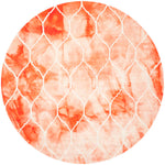 Safavieh Dip Dye 685 Rug, DDY685 - Orange / Ivory