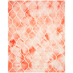 Safavieh Dip Dye 685 Rug, DDY685 - Orange / Ivory