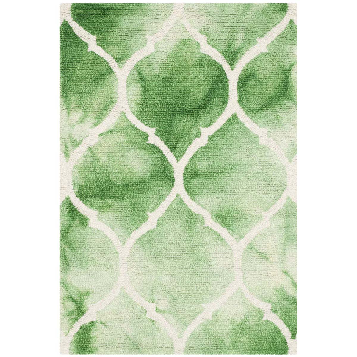 Safavieh Dip Dye 685 Rug, DDY685 - Green / Ivory