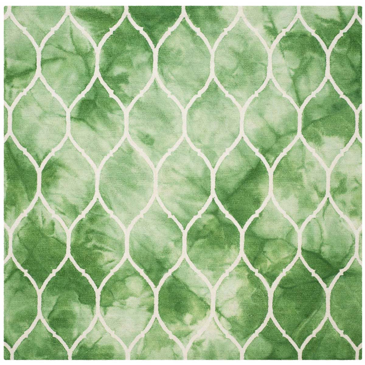 Safavieh Dip Dye 685 Rug, DDY685 - Green / Ivory