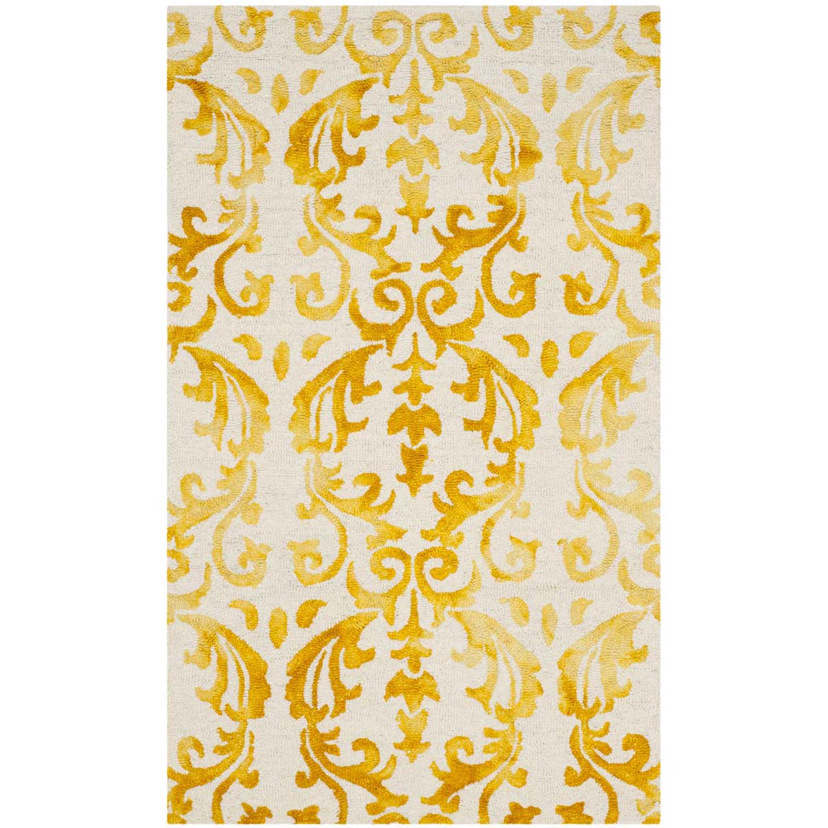 Safavieh Dip Dye 689 Rug, DDY689 - Ivory / Gold