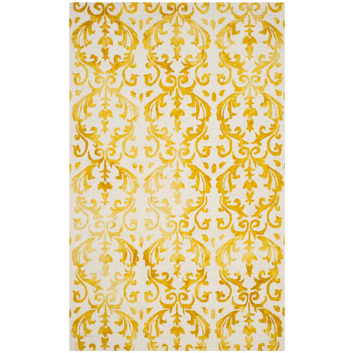 Safavieh Dip Dye 689 Rug, DDY689 - Ivory / Gold