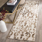 Safavieh Dip Dye 689 Rug, DDY689 - Ivory / Chocolate