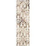 Safavieh Dip Dye 689 Rug, DDY689 - Ivory / Chocolate