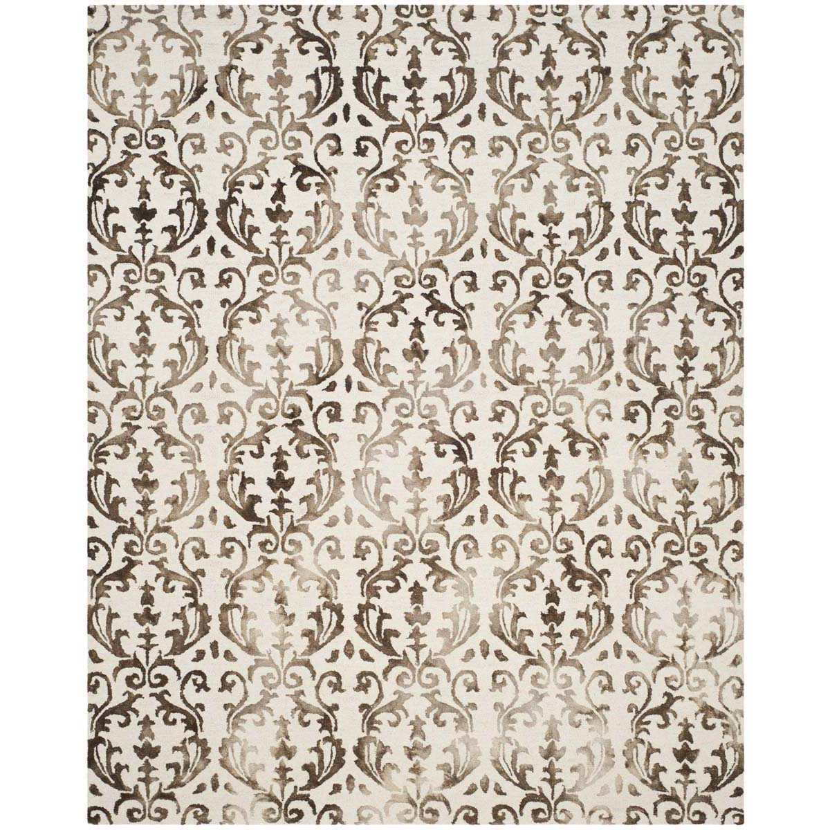 Safavieh Dip Dye 689 Rug, DDY689 - Ivory / Chocolate