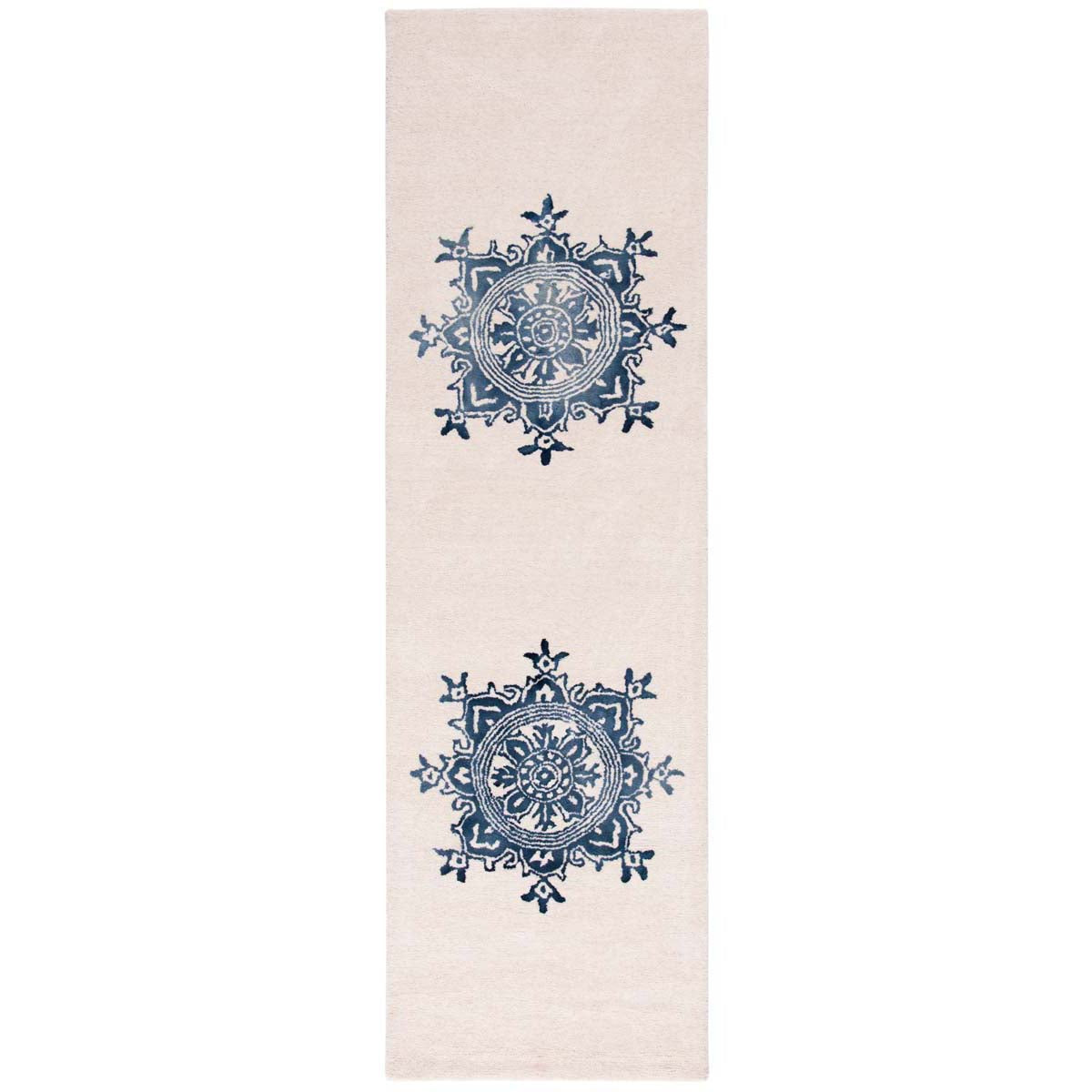 Safavieh Dip Dye 701 Rug, DDY701 - Ivory / Blue